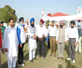 M.l.a. S. Jagjivan Singh Khirnia Welcome To Indian Boxing Team & Cheif Coach S. Gurbax Singh Sandhu In Shahi Sports