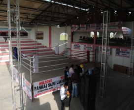 Shahi Sports Boxing Ring Is Ready For Build Up Compitition To Qualifing For London Olympics